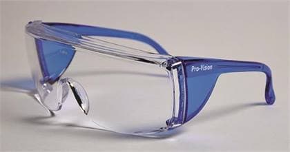 ProVision End-Fog Protective Eyewear, Purple Frame/Clear Lens, 1/Pk, 3556P thumbnail 5