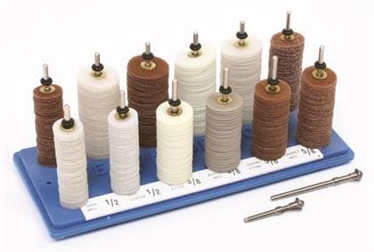 E.C. Moore Spindle Stand with Assorted Mooreplastic Brass-Center Discs, 600/Bx thumbnail 2