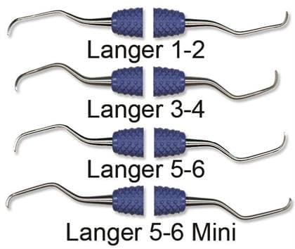 PDT Cruise Universal Curette, Langer 5/6, Double-End, Nautical Blue Resin Handle, R081 thumbnail 7