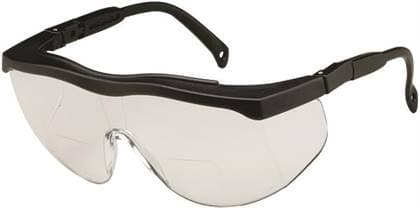 ProVision® Bifocal Safety Eyewear, 2.0 Diopter, Black Frame/Clear Lens, Anti-Scratch, Fog-Free, ANSI Z87.1, 3701C thumbnail 10