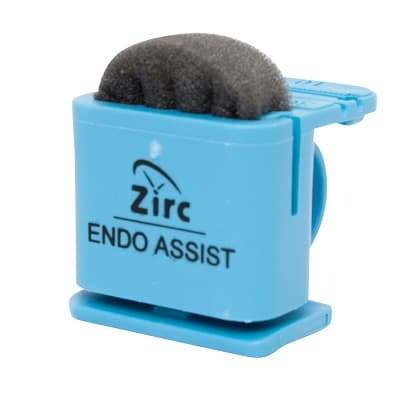 Zirc Endo Assist Neon Blue Endodontic Organizer Ring, 1-1/2" x 1-3/4" x 1-5/8", Includes Small & Large Finger Rings and 12 Foam Inserts, 50Z460N thumbnail 6