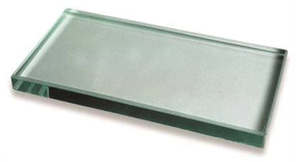 Buffalo Dental No. 10 Glass Slab, 3" x 6" x 1/2", Polished with Beveled Edges, Single thumbnail 4