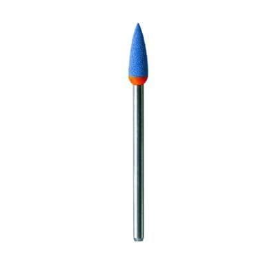 Meisinger 9742M-040 HP Porcelain Diamond Polisher, Flame/Point, Blue/Orange, Medium Grit, 4.0mm, 2/Pack thumbnail 6