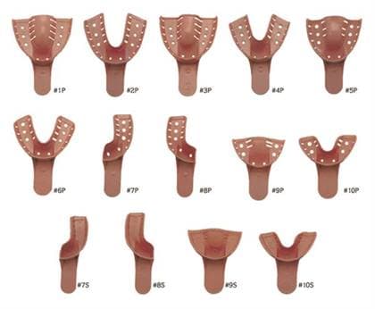 Sultan DenTray II Disposable Impression Trays, #7P Perforated Upper Left/Lower Right, 12/Pk, AD33057 thumbnail 2
