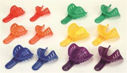 Excellent-Colors Ortho Impression Trays, Perforated, Adult Small Upper #4, Green, 25/Pk, ITO-4U thumbnail 9