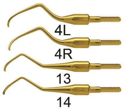 American Eagle Instruments Quik-Tip™ Talon Tough™ Columbia 4R Universal Curette Tip, Stainless Steel, Cone Socket, AECC4RTTQT thumbnail 5