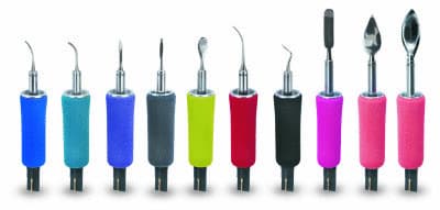 Kerr Lab Ultra-Waxer 2 Interchangeable Heating Tip, 1/2 Hollenback, Black thumbnail 2