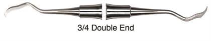 Hu-Friedy -3/4 Solt DE Chisel #4 Round - -3/4 Solt DE Chisel #4 Round - Image 1