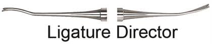 Hu-Friedy Orthodontic Ligature Director, Double End, #2 Octagonal Handle, LD1 thumbnail 5