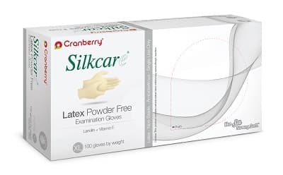 Cranberry Silkcare Latex Powder-Free Examination Gloves, Medium, 100/Box, CR7817 thumbnail 18