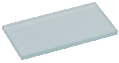 Miltex-Integra Frosted Glass Mixing Slab, 4" x 2" x 1/4" thumbnail 2