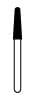NTI Diamond Bur, FG, Round End Taper, #SC856-021, 2.1 mm, Super Coarse, Black, 5/Pk thumbnail 11
