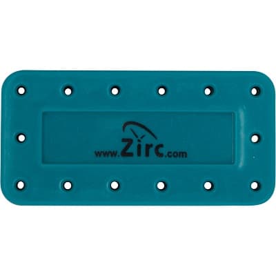 Zirc 14-Hole Magnetic Bur Block, Teal, 50Z403J, 1/Pk thumbnail 7
