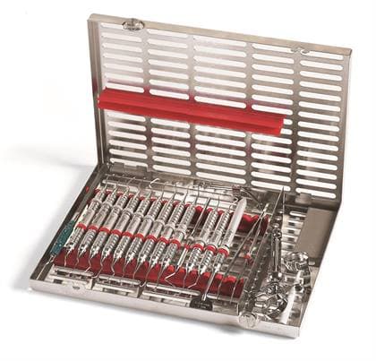 IMS® Signature Series® Large Cassettes, 12 Instrument Capacity, 8" x 1.25" x 11", Gray, Stainless Steel, IM4121 thumbnail 4