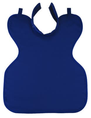 Soothe-Guard Air Child Lead-Free X-Ray Apron with Collar, Navy Blue, 0.3 mm Lead Equivalency - -.3mm SootheGuard Air Child w/Collar Navy Blue - Image 1