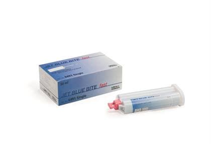 Coltene Jet Blue Bite Bite Registration Vinylpolysiloxane, Super Fast Set, 50 mL Cartridges, 4-Pack Refill (C6497) thumbnail 4