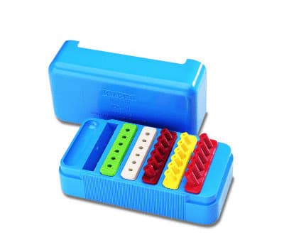 Dentsply Sirona Endo Instrument Organizer, Autoclavable, Blue Plastic, 10 cm x 5 cm x 4.5 cm, 1/Pkg, 671396 thumbnail 11