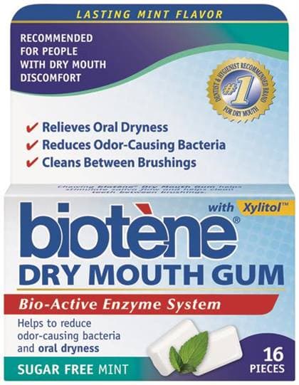 Biotene Dry Mouth Oral Rinse, Mint, 33.8 oz, 4-Pack - Biotene Dry Mouth Oral Rinse, Mint 33.8oz (4) - Image 1