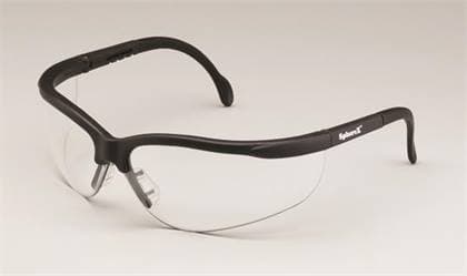 Palmero ProVision Sphere-X Wrap Safety Eyewear, Clear Lens, Platinum Frame, Adjustable Arms, 1 Pair, 3708 thumbnail 10