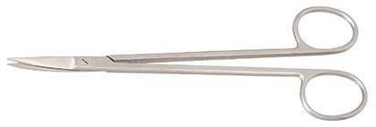 Nordent Kelly Curved Scissors #318, 6.25" (160mm), Long Handle, Stainless Steel, Single thumbnail 3