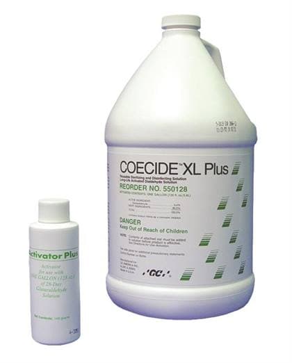 CoeCide XL 2.5% Alkaline Glutaraldehyde Sterilant and High-Level Disinfectant, 1 Gallon Bottle with Activator, #551128 thumbnail 12
