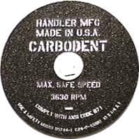 Handler Carbo-Dent Model Trimmer Wheel, 10" Diameter, Coarse Grit, Reversible, 31A-C thumbnail 4