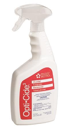 Opti-Cide3 Disinfectant, 1-Gallon Pour Bottle, 4/Case - Opti-Cide3 Disinfectant 1-gal Pour Bottle - Image 1