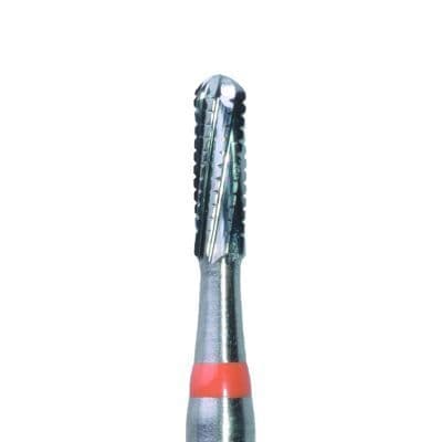 Meisinger Tungsten Carbide Crown Cutter Bur, HM31C-012-FG, 1.2 mm Diameter, Round End, Crosscut, Friction Grip, 5/Pkg thumbnail 5