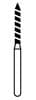 NTI Turbo Diamond Bur, Super Coarse, Beveled Cylinder, Friction Grip, #SC886-T-012, 1.2 mm Diameter, 10.0 mm Length, 5/Pk thumbnail 5