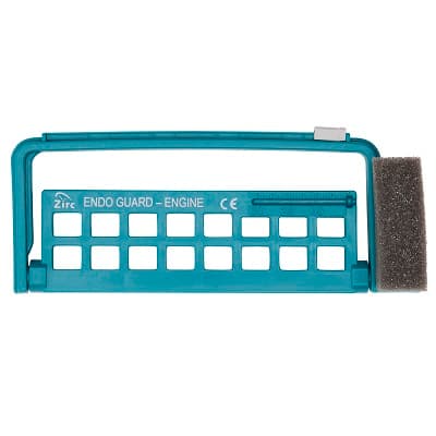 Zirc Steri-Endo Guard Engine Organizer, Teal, Holds 11 Engine & 5 Hand Files, Autoclavable, 50Z452J thumbnail 7