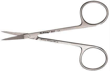 Hu-Friedy Iris Scissors, Standard Series, Straight/Delicate, #17, 4-1/2" (11.5 cm), 1/Pk, S17 thumbnail 11