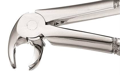 Hu-Friedy MD4 Mead Serrated Extraction Forceps, Lower 1st, 2nd & 3rd Molars, Stainless Steel, Each, FMD4 thumbnail 5