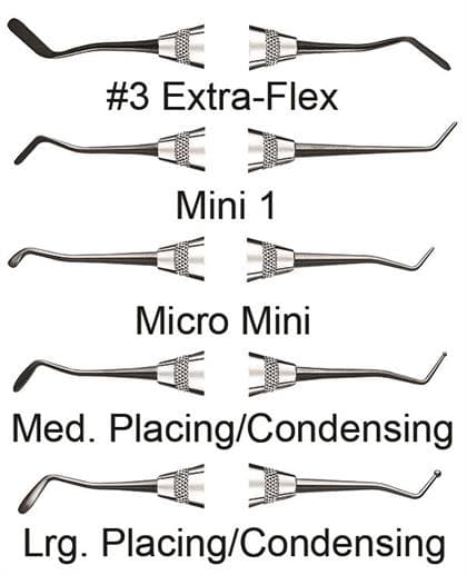 Hu-Friedy XTS Placing/Condensing Composite Instrument, Large, #6S Smooth Satin Steel Handle, TNCIPCL thumbnail 10