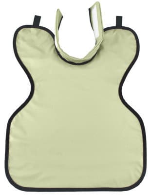 SootheGuard Child Lead Apron with Collar, 0.3mm Lead Equivalent, Tan - -.3mm SootheGuard Child Apron w/Collar Tan - Image 1