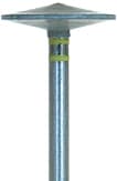 Shofu Ceramiste Soft Polisher, Ultra, Knife Edge, #125 (KN7), HP, Grey/Yellow, 12/Pk, 0264 thumbnail 7