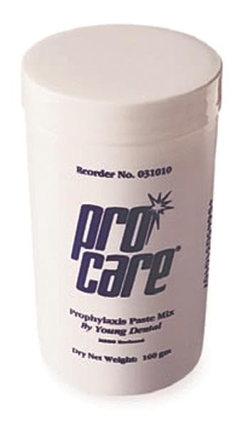 Pro Care Prophy Powder, Mint, 100 g Jar - -Pro Care Prophy Powder 100 g - Image 1
