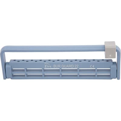 Zirc Steri-Bur Guard 22-Hole Bur Block, Blue, 50Z410B thumbnail 7