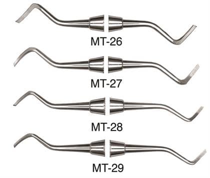 Hu-Friedy MT26 Cavity Prep Margin Trimmer, #26 Distal, Double End, #41 Round Handle, 13-95-8-14 thumbnail 5