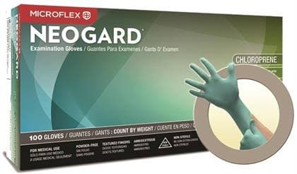 Microflex Neogard Chloroprene Exam Gloves, Powder-Free, Non-Sterile, X-Large, Green, 100/Box, C524 thumbnail 14