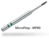Premier Two Striper MicroPrep Diamond Bur, FG, Needle Shape MP89F, Fine Grit, 0.7 mm Diameter, 5/Pack, 2015958 thumbnail 4