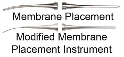 Hu-Friedy Membrane Placement Instrument, #2 Octagonal Handle, Double End, Micropoint Tip thumbnail 4