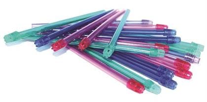 Medicom SafeBasics Saliva Ejectors, Strawberry Scented, 6", Clear Pink w/ Pink Tip, Latex-Free, 105/Bag, 714 thumbnail 14