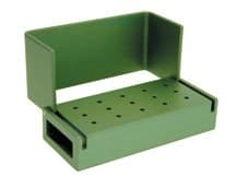 Kerr AXIS Bur Block Aluminum, 15 FG, Green, Anodized, Autoclavable, AB300-1T thumbnail 6