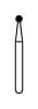 NTI Diamond Bur, FG, Round, #801-014, 1.4 mm, Coarse, Green, 5/Pk, C801-014 thumbnail 11