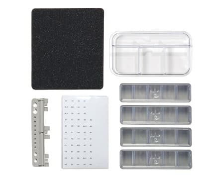 Zirc Capsule Composite Kit Organizer, 20 Compartments, 20Z479 thumbnail 5