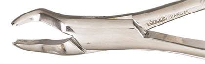Vantage Sure-Grip Extracting Forceps #53R SG, Serrated, Right Upper 1st & 2nd Molars, Stainless Steel, Each thumbnail 4