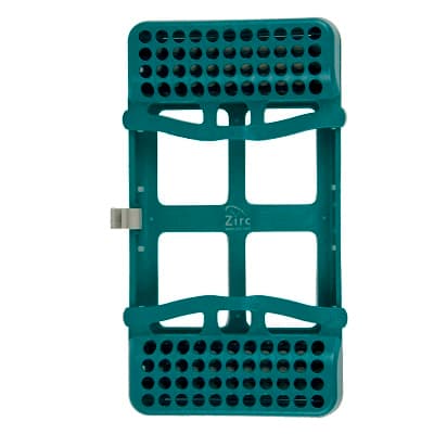 Zirc E-Z Jett Cassette Slim 8-Place Instrument Holder, Teal, 50Z911J thumbnail 6