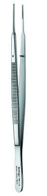 Hu-Friedy Gerald Tissue Pliers, 7 inch, Straight, Serrated Tip, Non-Cutting, 18mm thumbnail 4