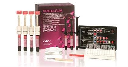 GC Gradia Gum Body Shade G244, Light-Cure Indirect Composite, 2.9 mL Syringe Refill thumbnail 13