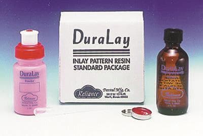 DuraLay Inlay Pattern Resin Standard Package, Red, 2 oz Powder & 2 oz Liquid with Lubricant and Dropper thumbnail 9